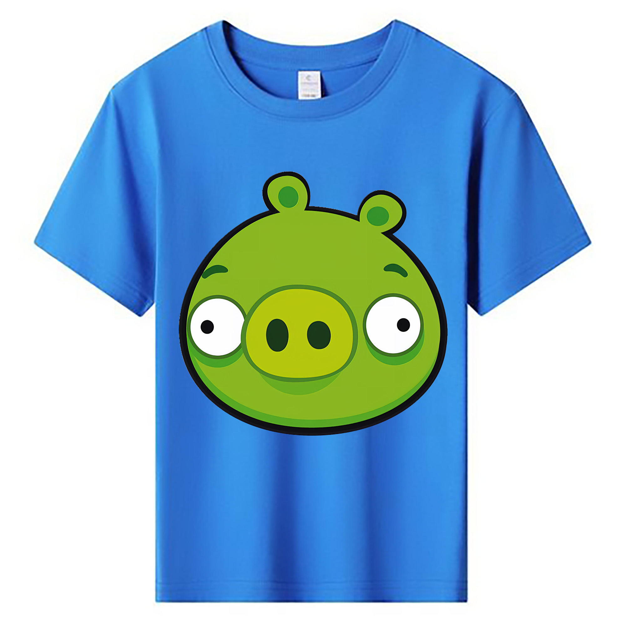 （画像用） Angry Birds アングリーバード 綿100％キッズTシャツ（フロントプリント）